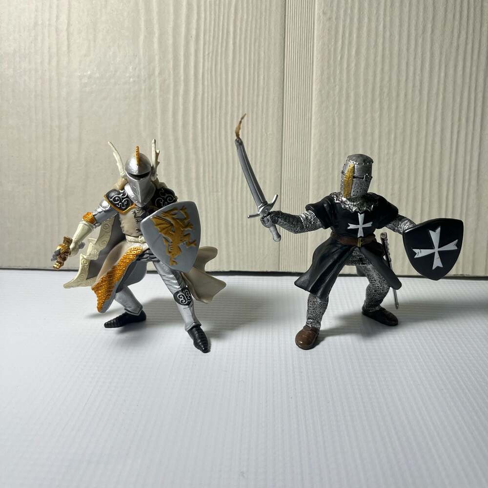 Papo Knights Medieval Action Figure Lot of 2